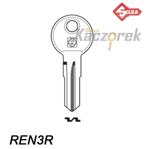 Silca 021 - klucz surowy - REN3R